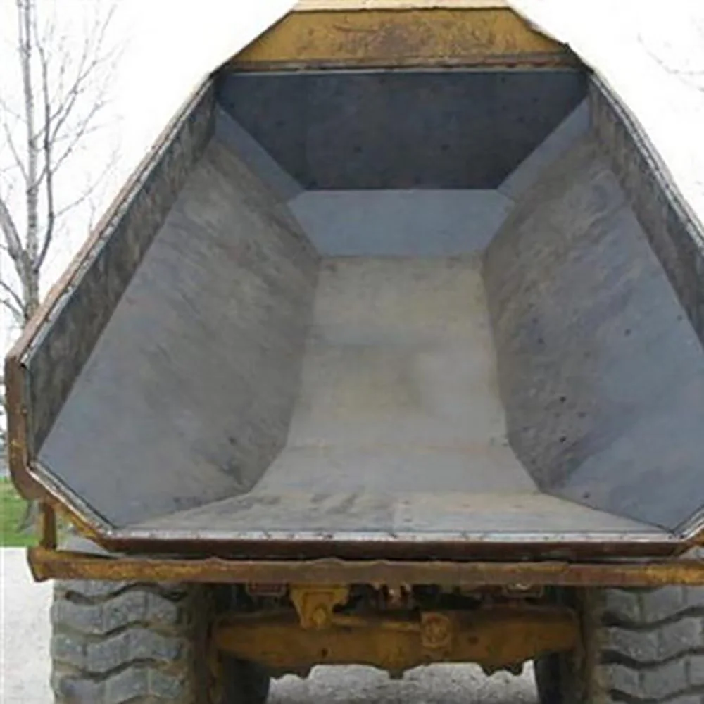 Uhmwpe Chute Bunker Truck Bed Liner Coal Bin Liner Hopper Lining Silo