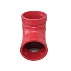 Cast Iron Fittings Reduce Ductile Cast Iron Grooved Fittings Thread Reduce Tee
