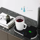 2021 Trending Wireless Charger Cooler Warmer Cup Holder Promotion Office New Product Ideas Innovative Gift