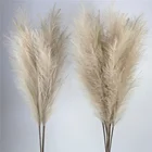 Decorative Wedding Decorative 120cm Multicolor Small Artificial Faux Pampas Grass