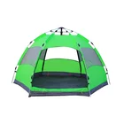 Tent Mesh Mesh Tent Automatic Hydraulic Hexagonal Large Family Camping Tent With Mesh Window