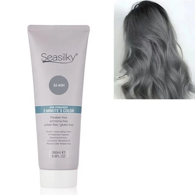 Semi-permanent Hair Color Conditioner Color Shine Used To Maintain Ash Hair  Color - Buy Color Conditioner,Semi-permanent Hair Color,Ash Hair Color  Product on 