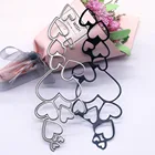 Heart Craft Heart Decor Scrapbooking Die Cut Metal Art Craft Cutting Dies Card Making