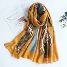 Scarves New Brand Cotton Scarf Women Hair Neck Scarves Ladies Shawl 180*90CM Muslim Hijab Muffler Foulard