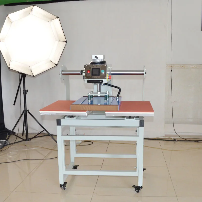 product semi autimatic 40cm60cm t shirts pneumatic heat press machine-5