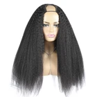 Natural Natural Color Cuticle Aligned Deep Curly Indian Hair Pieces For Black Women Natural Black Curly Hair Bundles