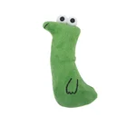 Catnip Plush Toys Cartoon Penguin Dinosaur Cobra Rooster Cat Catnip Toys With Ringing Paper