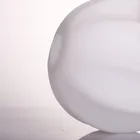 Pendant Glass Pendant Lamp Custom Shape White Painting Pendant Borosilicate Lamp Shade Glass
