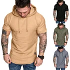 Online Hoodie Buy Online Oversize Sport Plain Summer Breathable Custom Men Crop Top Hoodie