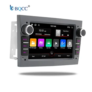 BQCC 7" 2din Android Car Radio For Opel Astra Antara Vectra Corsa Zafira Meriva Vivara Vivaro Carplay autoradio GPS Navigation