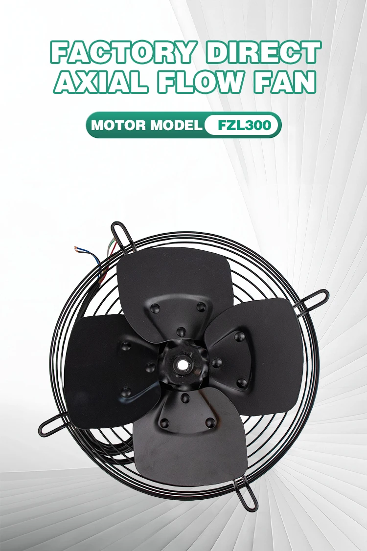 Axial Fan, 220V, 380V, 300W, 1410rpm - detail 2