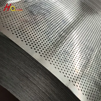 Perforated Galvanized Metal Plate Mesh with 3mm Hole