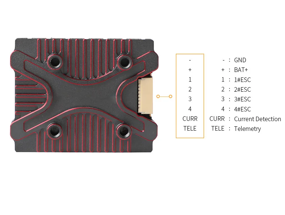 LIGPOWER F66A Mini 4in1 Metal FPV ESC with Private Mold Delivers 66A Continuous Current for Compact 3S to 6S Drone Builds Hd6f84f3d04e6499f921a812b0b467662D