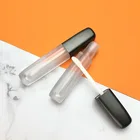 Gray Tube Wholesale Gray Lip Gloss Tube Packaging Square PETG Nice Lipgloss Private Label Custom Tube