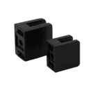Glass Fitting Glass Clamp Black Stainless Steel 316 Metal Balcony Railing Glass Hardware Fitting Black Glass Clamp