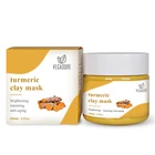 Natural Beauty 2021 New Arrivals Deep Cleansing Natural Beauty 100% Natural Turmeric Clay Face Mask