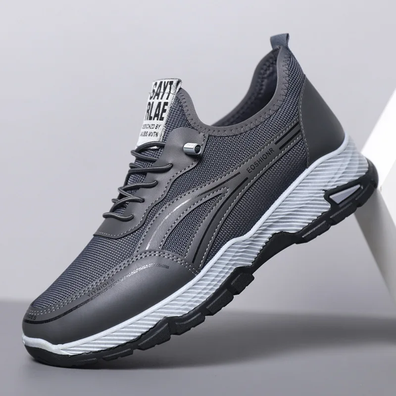 Zapatos casuales de los hombres Light Weight Anti-slip Hard-Wearing outdoor walking Casual Sports Shoes For Men