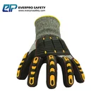 Resistant Gloves Resistant Gloves Anti-Impact Cut Resistant Gloves With Gripper TPR Knuckles