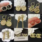 Earrings Luxury Famous Brand Name Logo Handmade 925 Sterling Silver Earrings 2021 Trendy For Women Designer