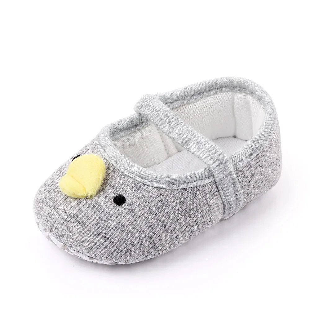 New Baby Solid Color Elastic Cute Cartoon Duck Soft Soled Comfortable Infants Toddler Shoes factory
