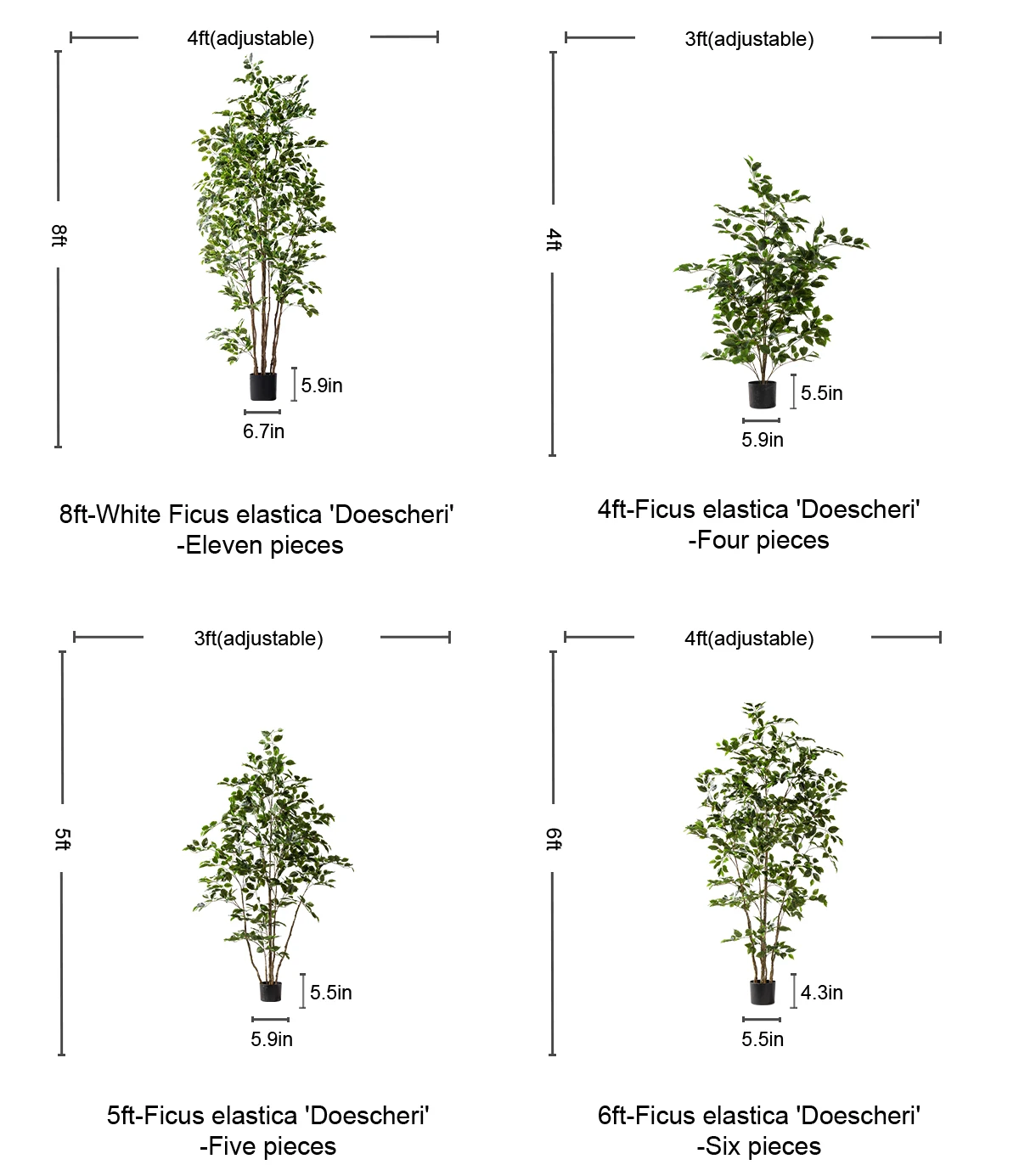 Banyan Tree Bonsai Artificial Grass Palm Greenery Decoration High Plastic Potted Indoor/Outdoor for Home Office for Birthday manufacture