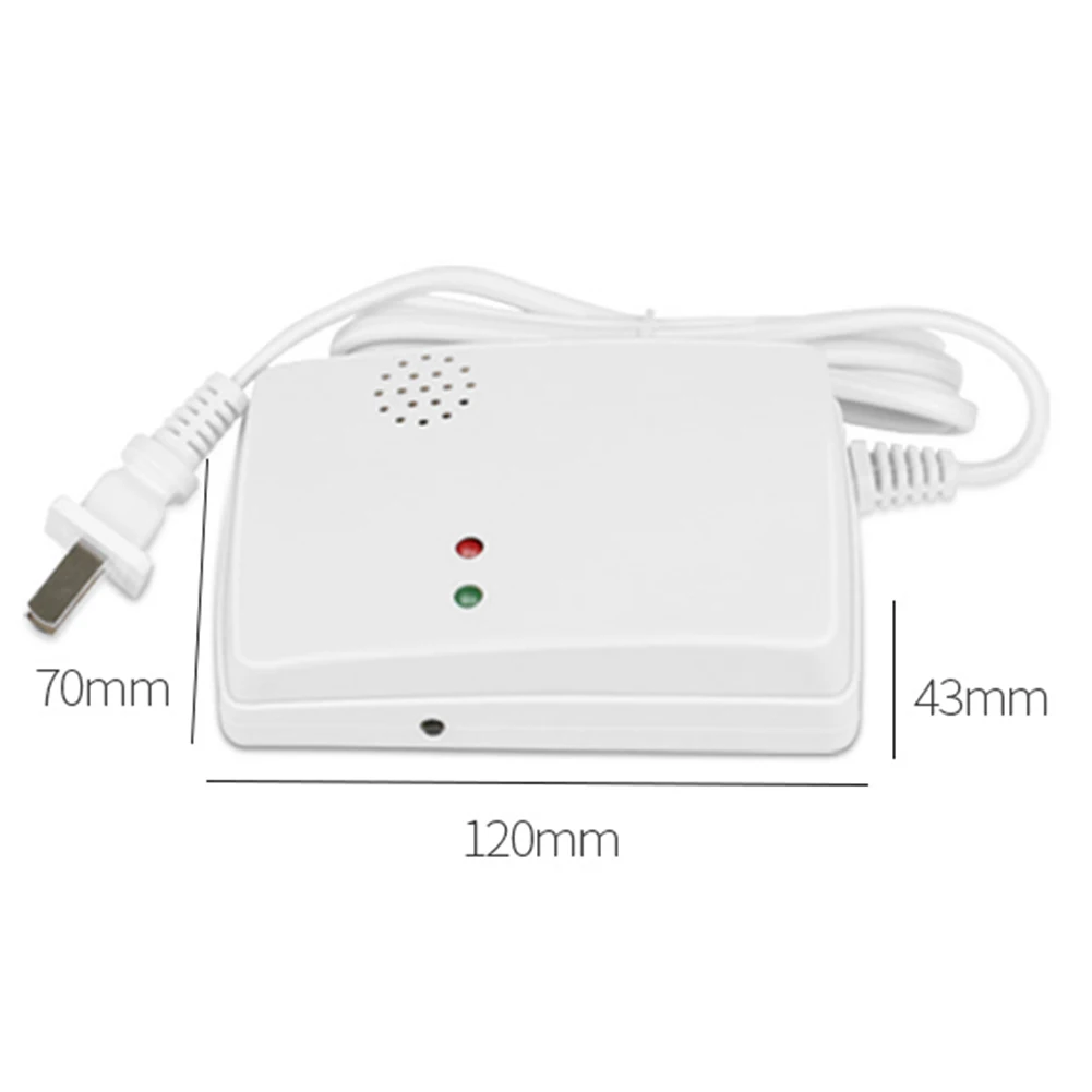 AT-300 Natural Gas Sensitive Detector Alarm Independent Gas Detector