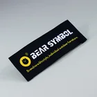 Tags Quality Private Custom Tagless Tags Size Iron On Satin Cloth Woven Garment Clothing Label