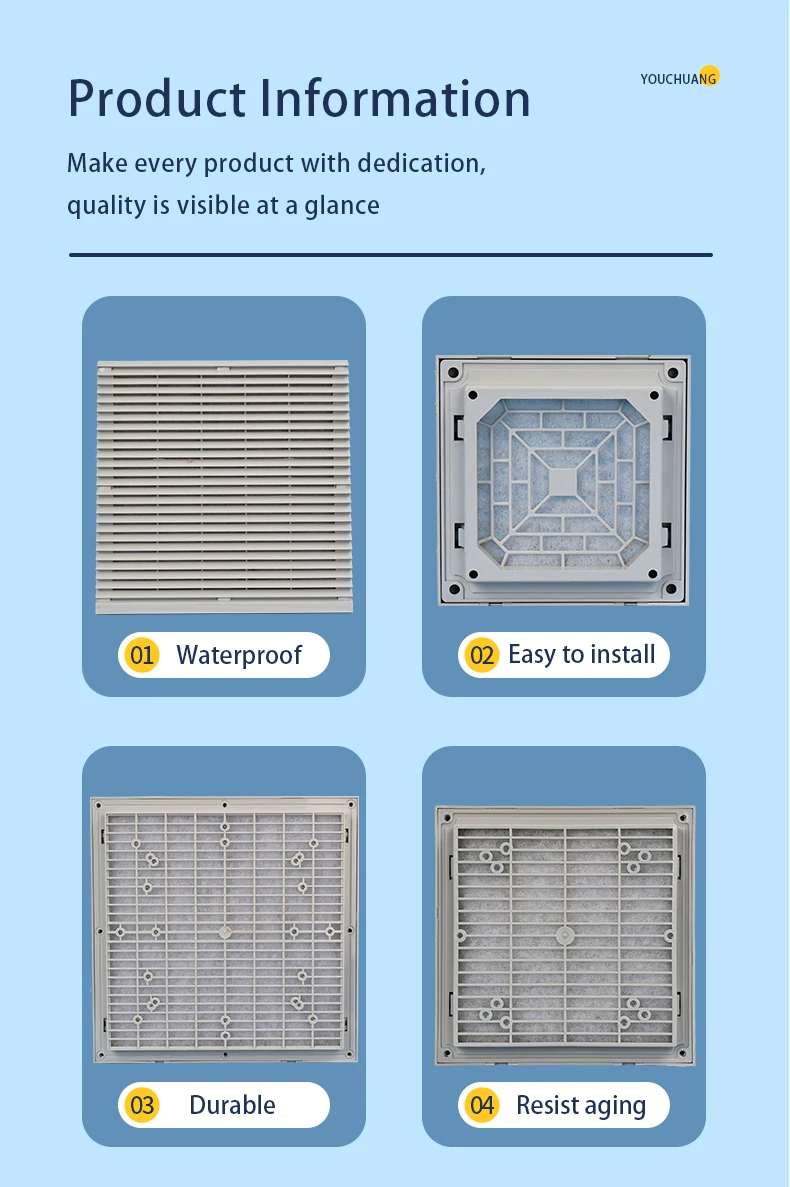 Cabinet Ventilation Fan, 802, Waterproof - detail 6