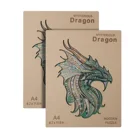 Toys Puzzle A4 Educational Toys Multi Animal Mysterious Dragon Unique Shape Jigsaw Wooden Puzzle For Kids And Adults