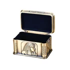 Box 2021 New High Kirsite Material Alloy Tissue Box Cheap Custom Design Color Crafts Alloy Tissue Box