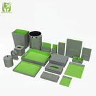 Hotel Customized Logo Hotel Room Accessories Leather Products 5 Star Hotel Supplies Amenities Set