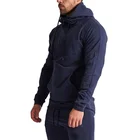 Black Hoodie Pullover Hoodie Wholesale Men Pullover Plain Black Distressed Hoodie