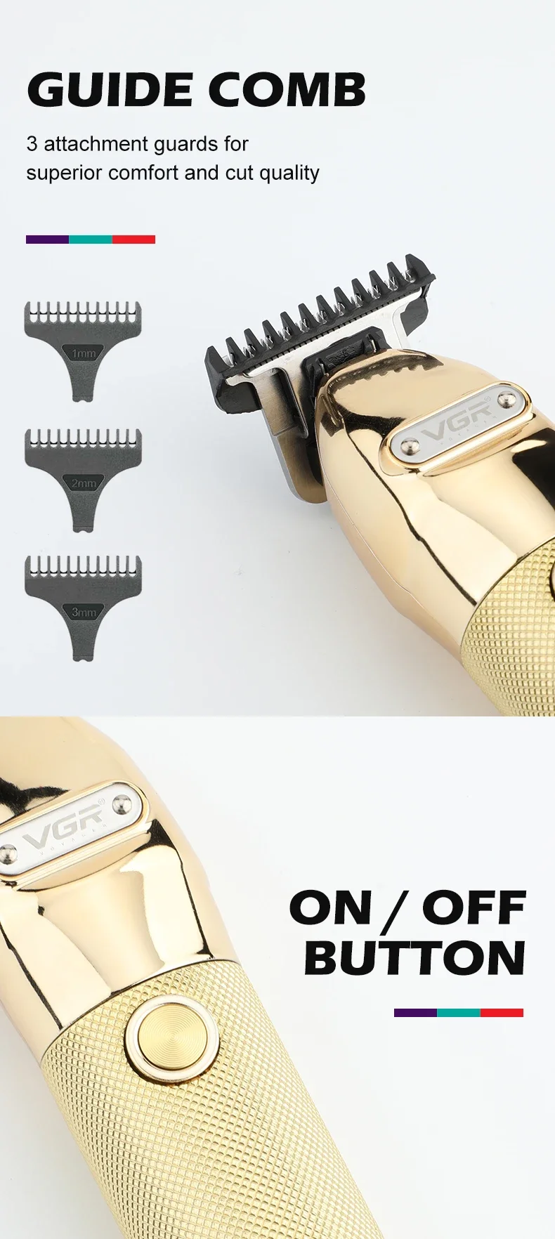 Vgr275 Hair Trimmer For Men Beard Trimer Professional Hair Clipper