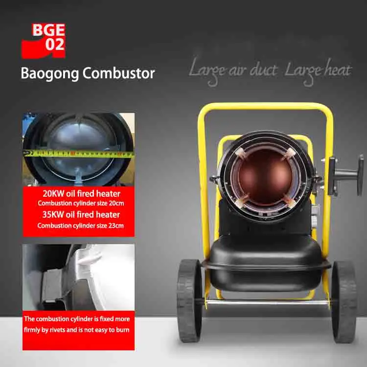 Kerosene Heater, BGE, 20KW, Portable, Stainless - detail 18