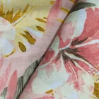 Linen Fabric Printed Linen Fabrics 9*9s/41*43 Custom Digital Printing 9S 190GSM 100% Linen Fabric
