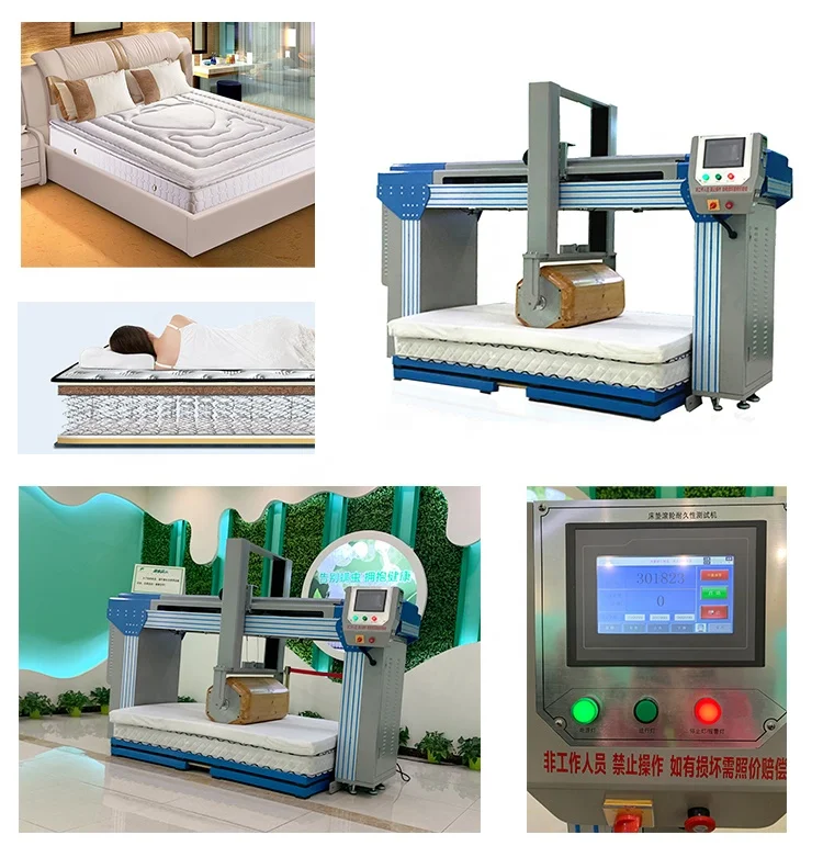 Universal Cornell Mattress Fastness Durability Mattress Spring Roller Durability Test Equipment