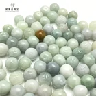 Beads Factory Wholesale Burmese Jade Loose Beads Suitable For Bracelet Design DIY Jewelry Design Jade Loose Beads
