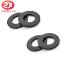 China Manufacturer High Strength Metal Black Flat Washer Custom Sizes