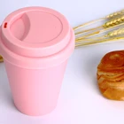 Popular Gift Products Plastic PP Trumbler Can Silk Printing Logo Heat Transfer Printing 8584 300ml
