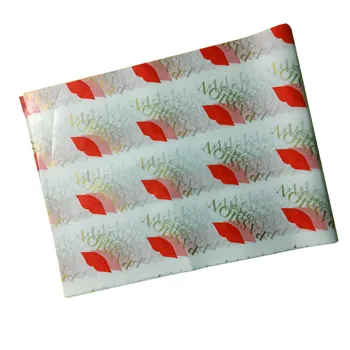 Wholesale printed gift clothing wrapping shoes customized wrapping tissue paper logo