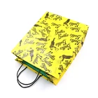 Blue Shoes Bag Bags Blue Customized Shoes Bag Twist Handle Small Brown Kraft Paper Bags With Handles