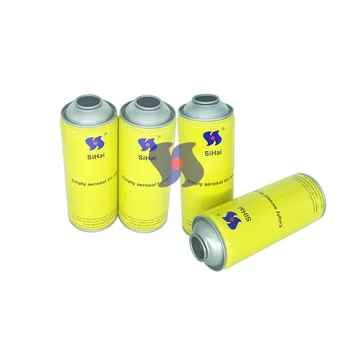 Manufacturers customized aerosol bottle 65X158mm necked-in snow spray cans empty tin cans