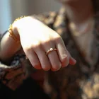 Ring Natural Freshwater Pearl Gold Plated Custom Wholesale Ring For Men And Women Finger Band