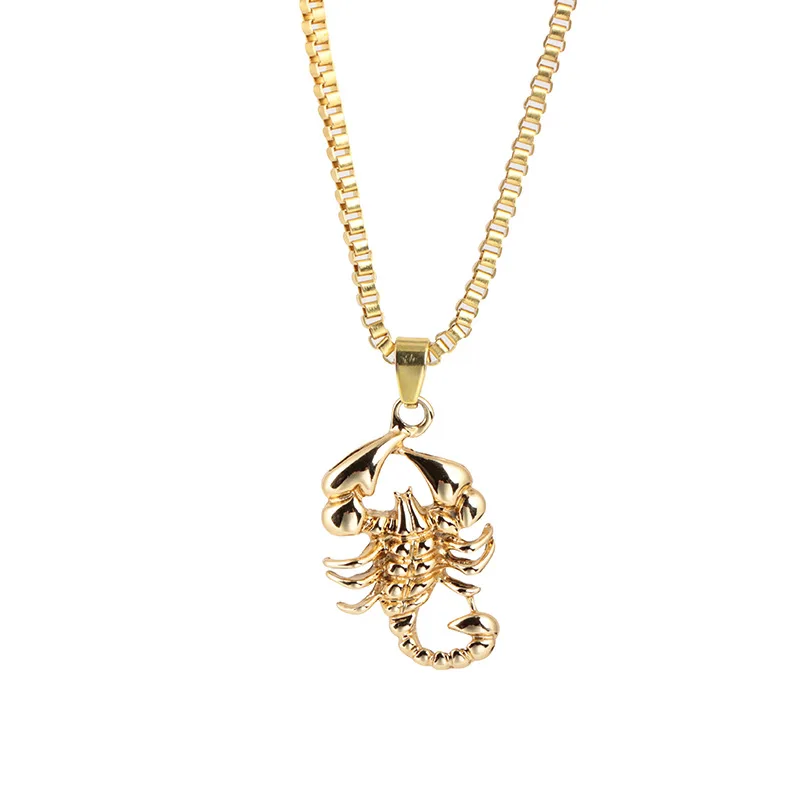 Shellhard Men Hip Hop Jewelry Scorpio 