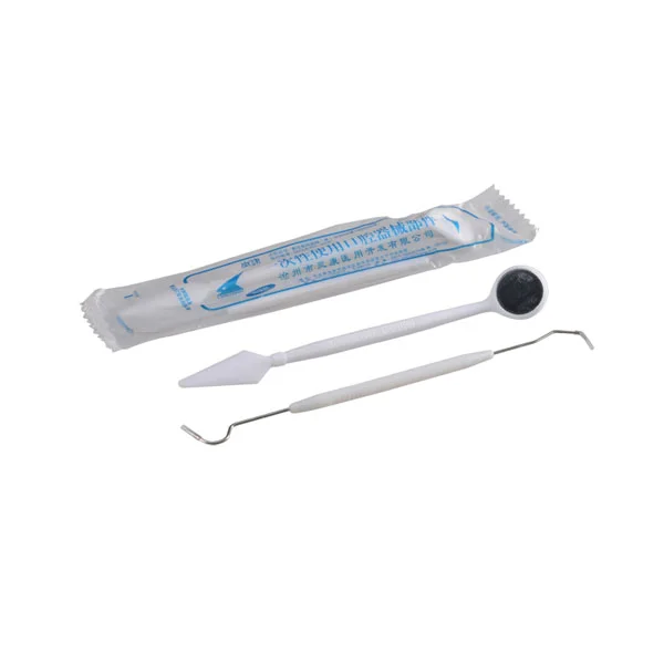 product 2 dental products in 1 dental kits medical disposable high quality sterilized 2 in 1 made in china probe mirror-94