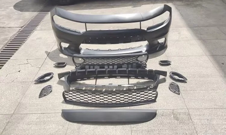 KEBEL Front Bumper Grille Front Bumper Kit Without Fog Lamp Parts for Charger SRT Hellcat 2015 2016 2017 2018 2019 factory
