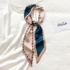 Scarf Factory Outlet Europe And America Narrow Scarf Hair Accessories Silk Scarf Neck Belt Scarf