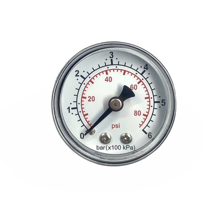 50mm 0 ~ 60psi 0 ~ 4bar Pool Filter Wasserdruck Dial Hydraulische Manometer A5A4 