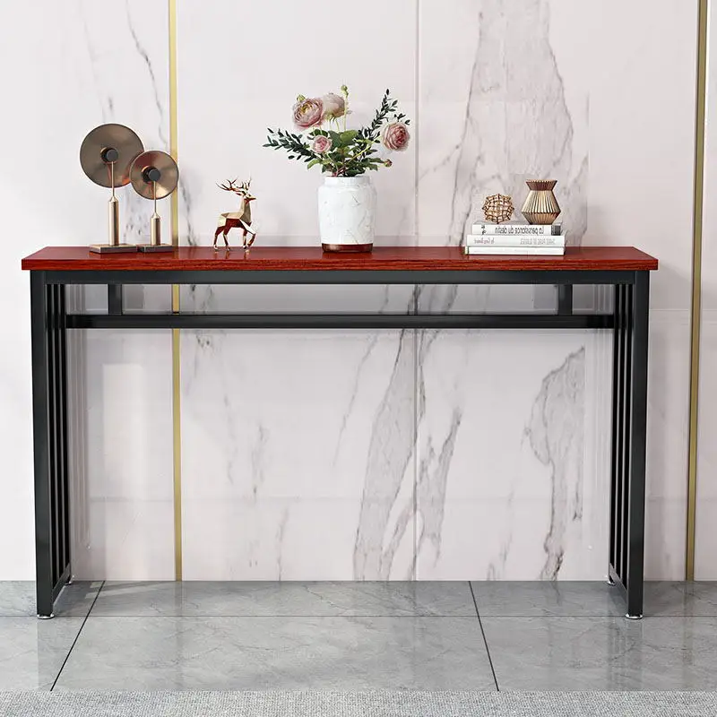 Marble Top Entryway Table With Heavy Duty Metal And Board Custom Made Home Decor Entry Console Sofa Table