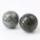 Natural Labradorite Natural Rock Labradorite Quartz Crystal Ball For Home Decoration